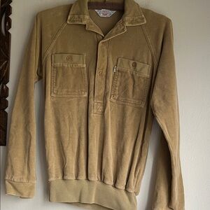 1970’s Levi's Beige Cotton Shirt
